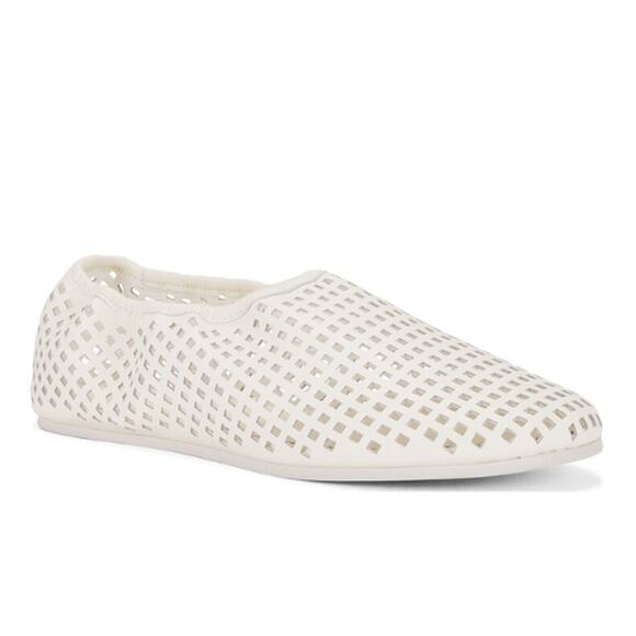 St. Agni Perforated Ballet Flat in Tofu – EUC Size 40 (US 9) - Picture 1 of 8